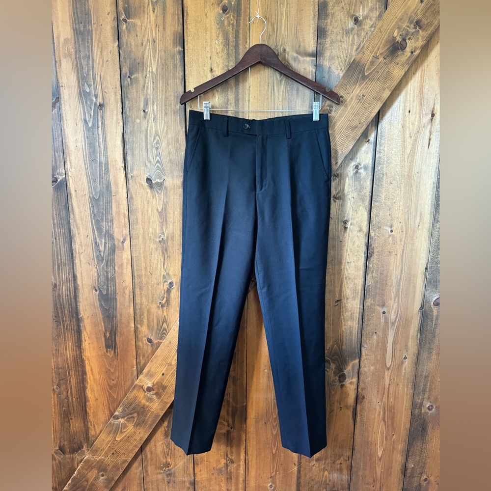 ISAAC MIZRAHI Boys Size 20 Black Dress Pants